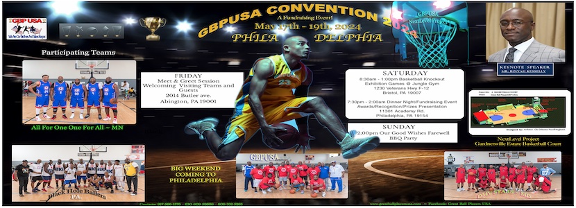 GBPUSA Convention 2024, May 17th - 19th, 2024 - Philadelphia