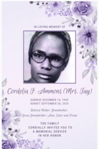 Cordelia Famata Ammons