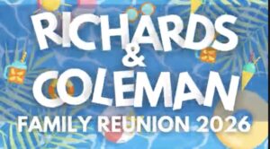 Richards & Coleman Family Reunion 2026