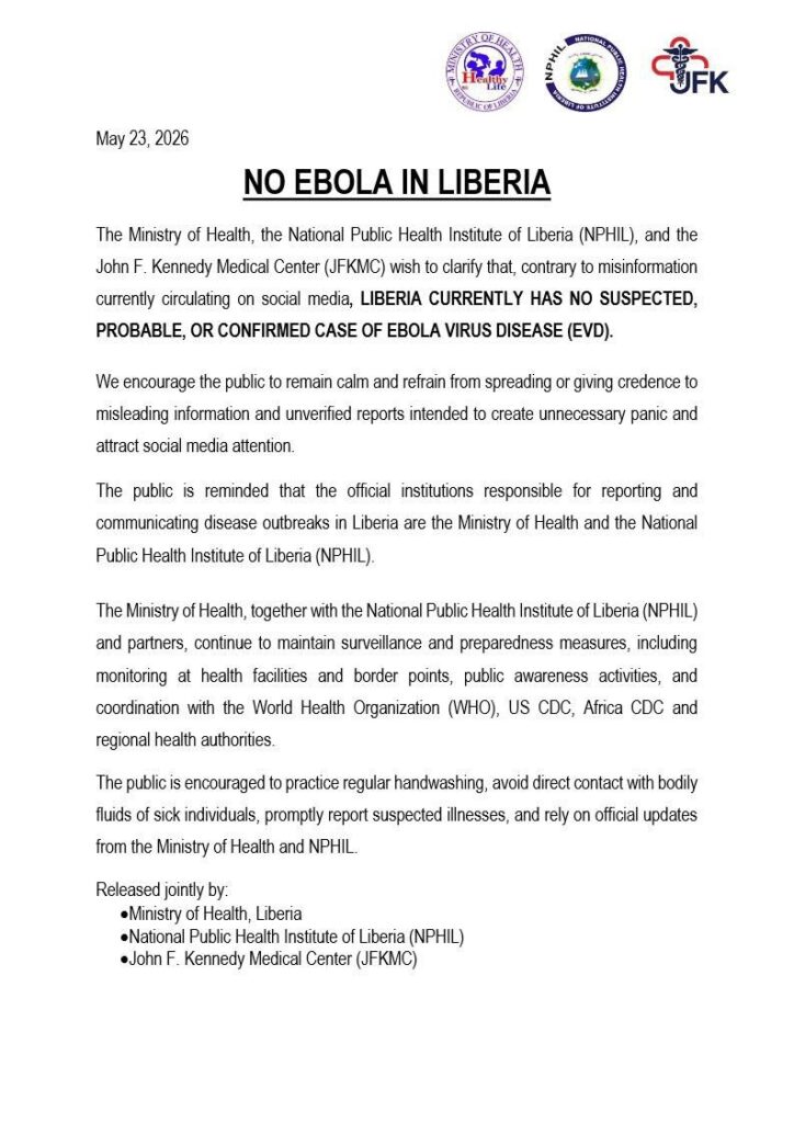 No Ebola in Liberia