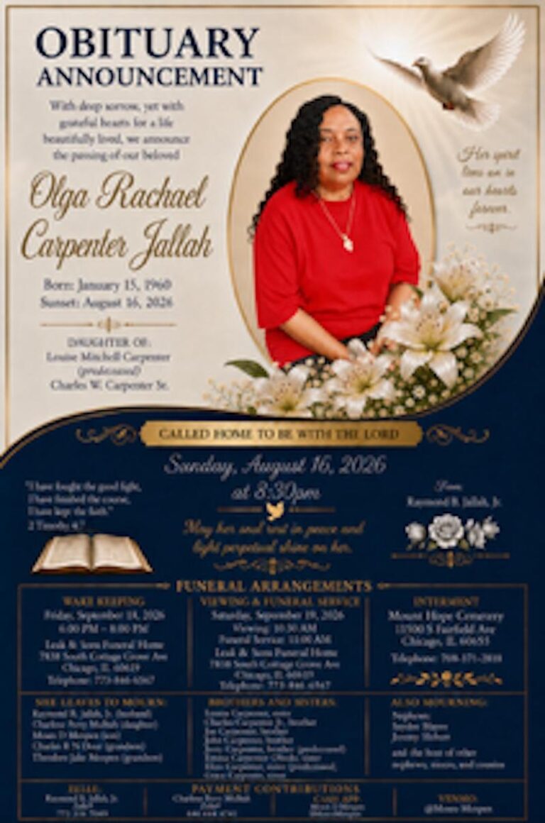 Olga Rachael Carpenter Jallah